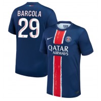 Paris Saint-Germain Bradley Barcola #29 Fußballbekleidung Heimtrikot 2024-25 Kurzarm